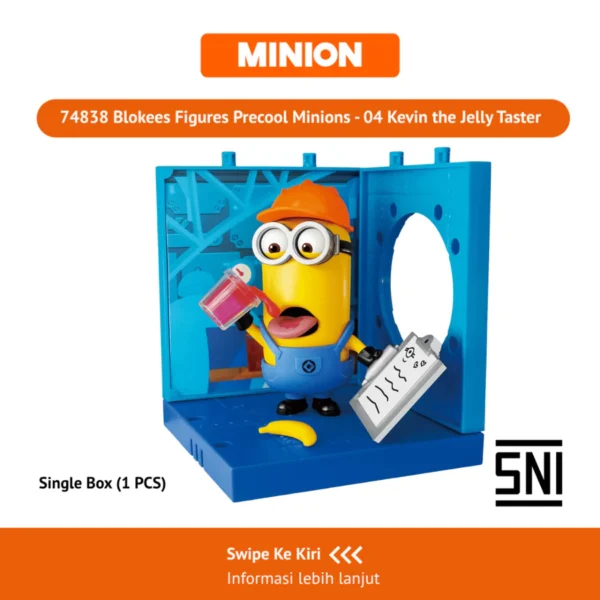 Blokees Figures-preCOOL-Minions-04 Kevin the Jelly Taster