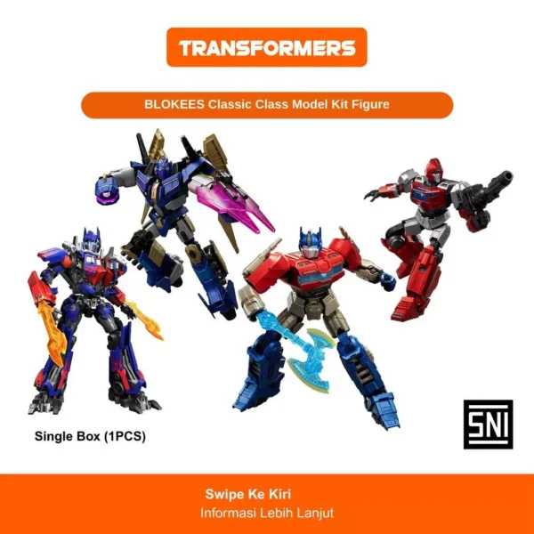 BLOKEES Model Kit Transformers (Luminous Eyes) Gacha Figure Classic Class