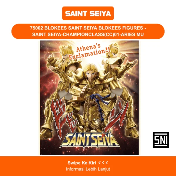 BLOKEES Figures Saint Seiya - Champion Class Action Figure Anime