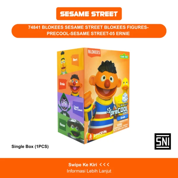 Blokees Figures-preCOOL - Sesame Street-05 Ernie
