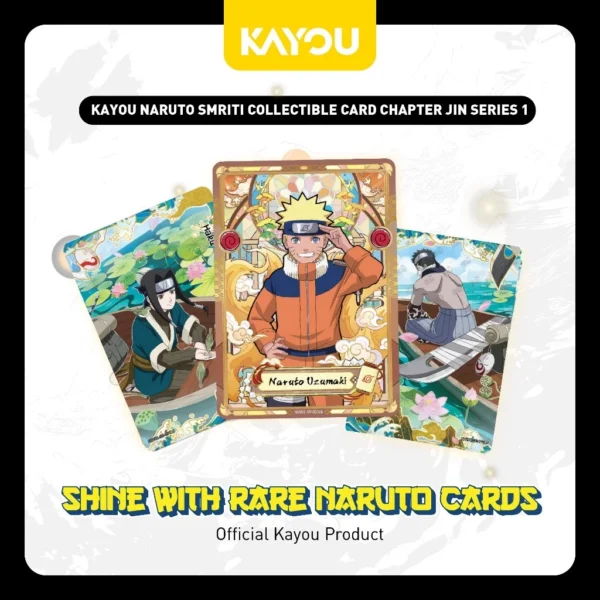 KAYOU NARUTO SMRITI COLLECTIBLE CARD CHAPTER JIN SERIES 1