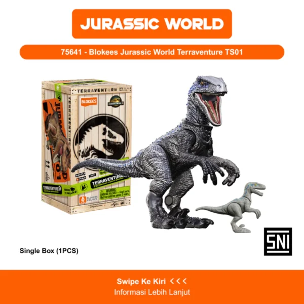 Jurassic World Terraventure TS01 (1 Set = Carton A + B)